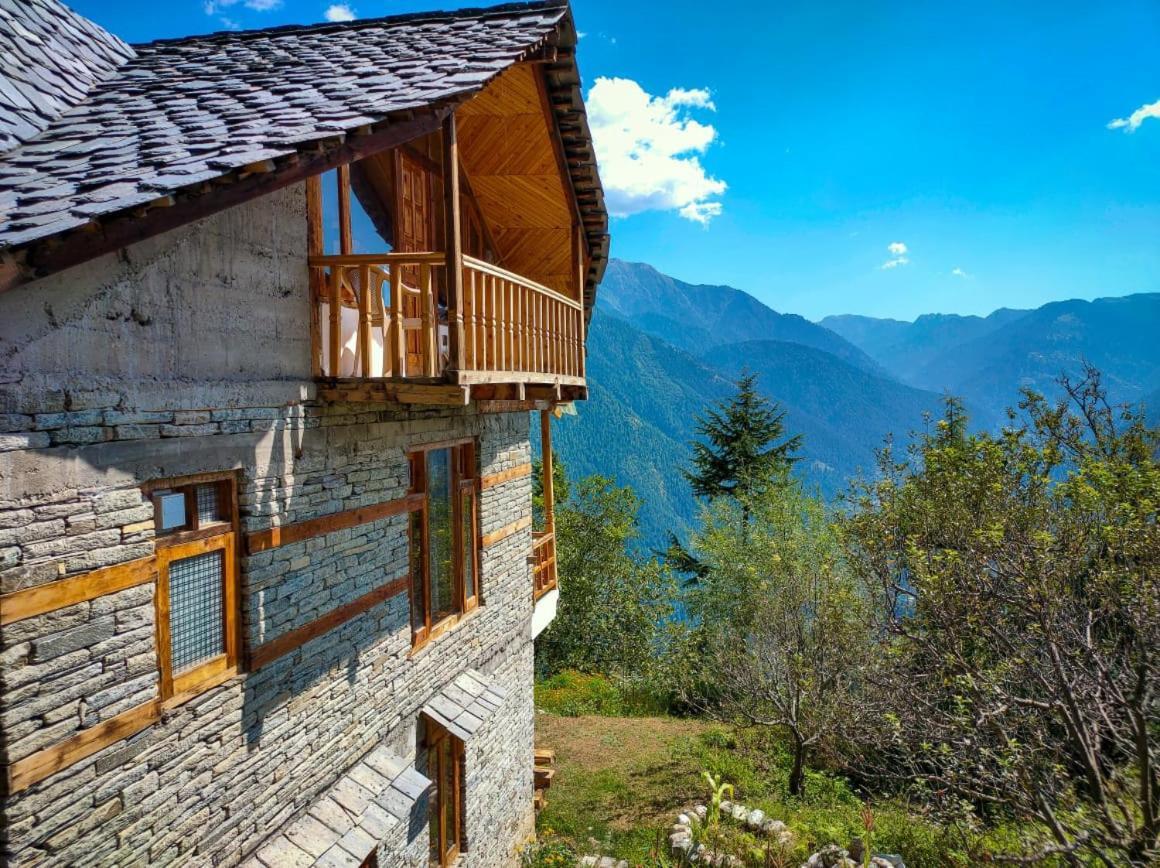 Ishan Log Huts-A Boutique Home Stay Banjār 외부 사진