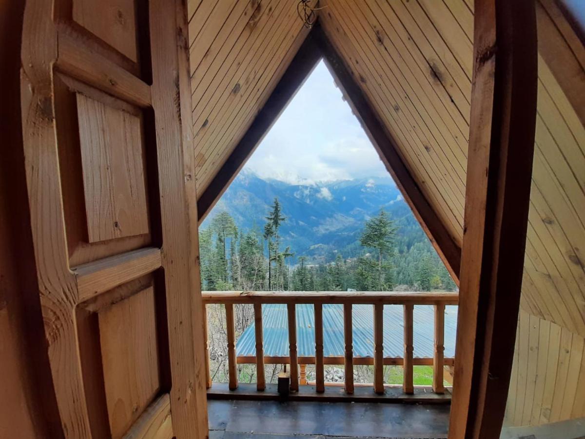 Ishan Log Huts-A Boutique Home Stay Banjār 외부 사진